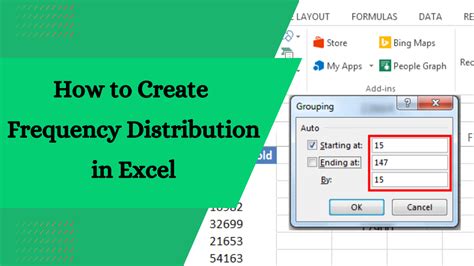 frequency distribution excel download